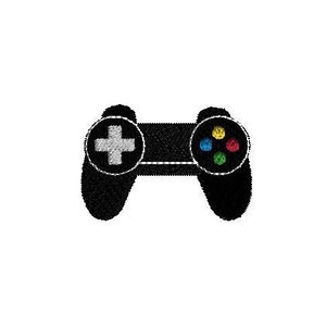 Diseño de bordado a máquina para minicontrolador de juegos - DESCARGA INSTANTÁNEA - 3 tamaños
