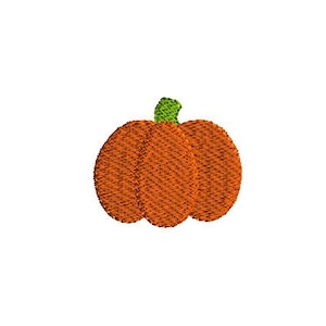 Mini Pumpkin Machine Embroidery Design-INSTANT DOWNLOAD