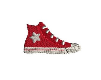 Motif de broderie machine Mini Sneaker - TÉLÉCHARGEMENT INSTANTANÉ