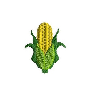 Mini Corn Cob Machine Embroidery Design-INSTANT DOWNLOAD-3 sizes
