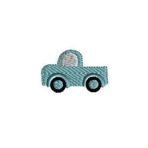 Mini Truck Machine Embroidery Design-INSTANT DOWNLOAD-3 sizes