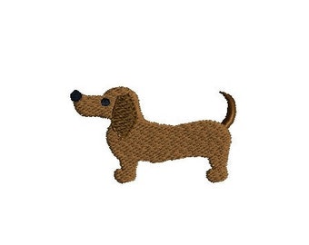 Machine Embroidery Design Badger-dog I love Dachshund Dog Download