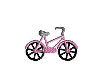 Mini Bicycle Machine Embroidery Design-INSTANT DOWNLOAD