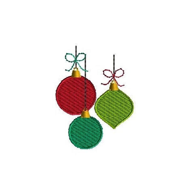 Mini Hanging Ornaments Machine Embroidery Design-INSTANT DOWNLOAD