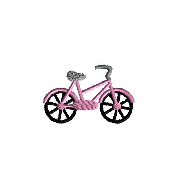 Mini Bicycle Machine Embroidery Design-INSTANT DOWNLOAD