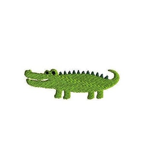 Mini Crocodile Machine Embroidery Design-INSTANT DOWNLOAD