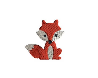 Download Fox Embroidery Etsy