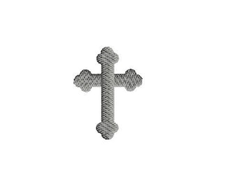 Mini Christian Cross Machine Ricamo Design-INSTANT DOWNLOAD