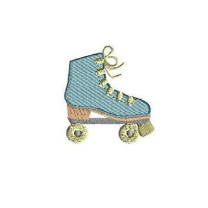 Mini Rollschuh Stickmaschine Stickmuster