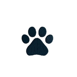 Mini Paw Print Machine Embroidery Design-INSTANT DOWNLOAD