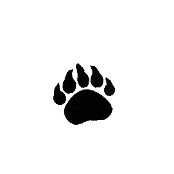 Mini Bear Claw Paw Print Machine Embroidery Design-INSTANT DOWNLOAD