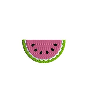Mini Watermelon Machine Embroidery Design-INSTANT DOWNLOAD
