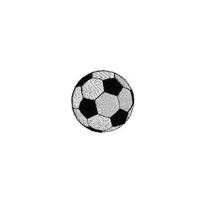 Mini Soccer Ball Machine Embroidery Design -INSTANT DOWNLOAD