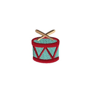 Mini Drum Machine Embroidery Design-INSTANT DOWNLOAD