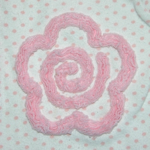 Chenille Flower Machine Embroidery Design_INSTANT DOWNLOAD