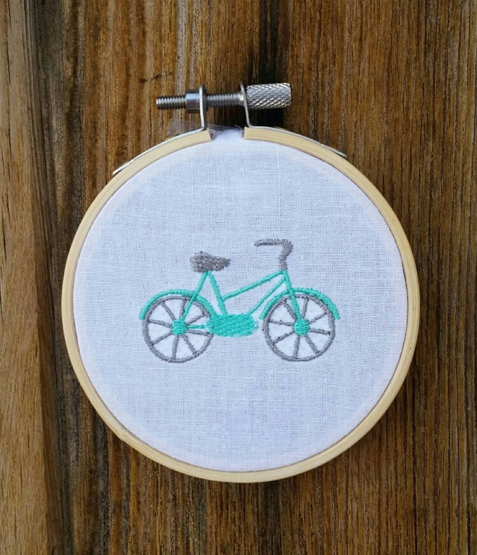 Mini Bicycle Machine Embroidery Designinstant DOWNLOAD Etsy