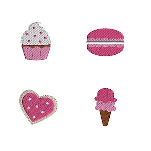 Mini Sweet Shop Machine borduurwerk ontwerpset-INSTANT DOWNLOAD