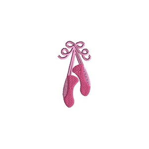 Mini Ballettschuhe Maschinenstickerei Design-SOFORT DOWNLOAD
