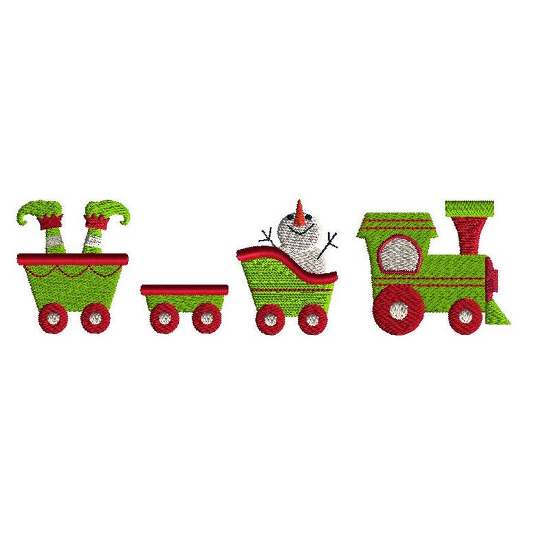 Christmas Train - Etsy