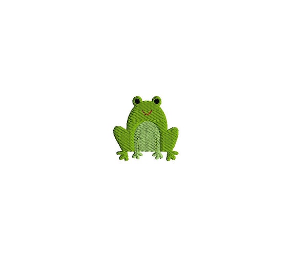 Download Mini Frog Machine Embroidery Design Instant Download Etsy