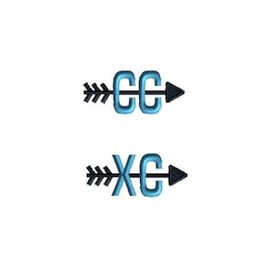 Mini Cross Country Machine Embroidery Design Set-INSTANT DOWNLOAD