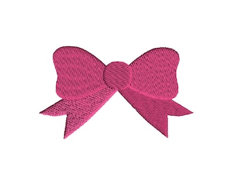 Bow Filled Stitch Machine Embroidery Design-INSTANT DOWNLOAD