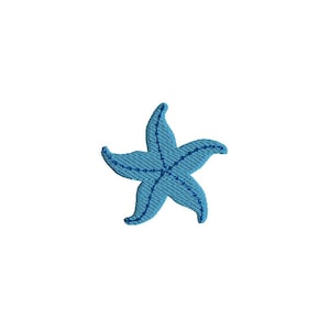 Mini Starfish Machine Embroidery Design-INSTANT DOWNLOAD