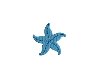 Mini Starfish Machine Embroidery Design-INSTANT DOWNLOAD