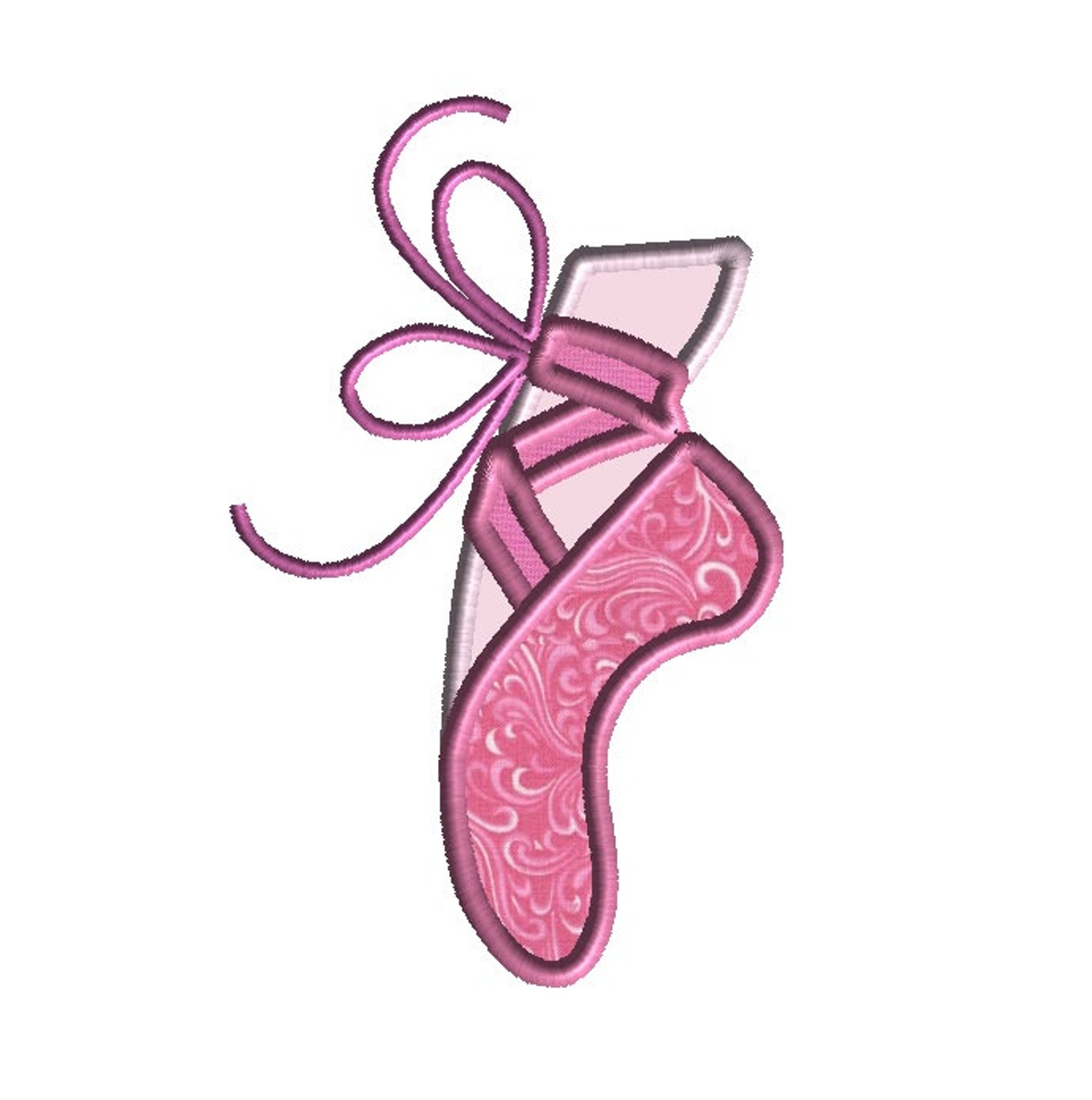 ballet applique machine embroidery design-instant download ballet applique machine embroidery design-instant download