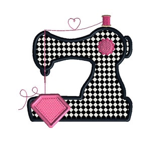 Sewing Machine Applique Machine Embroidery Design-INSTANT DOWNLOAD