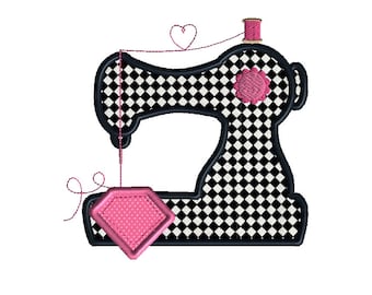 Sewing Machine Applique Machine Embroidery Design-INSTANT DOWNLOAD