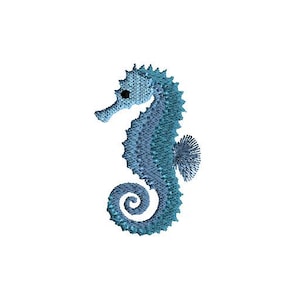 Mini Seahorse 2 Machine Embroidery Design-INSTANT DOWNLOAD