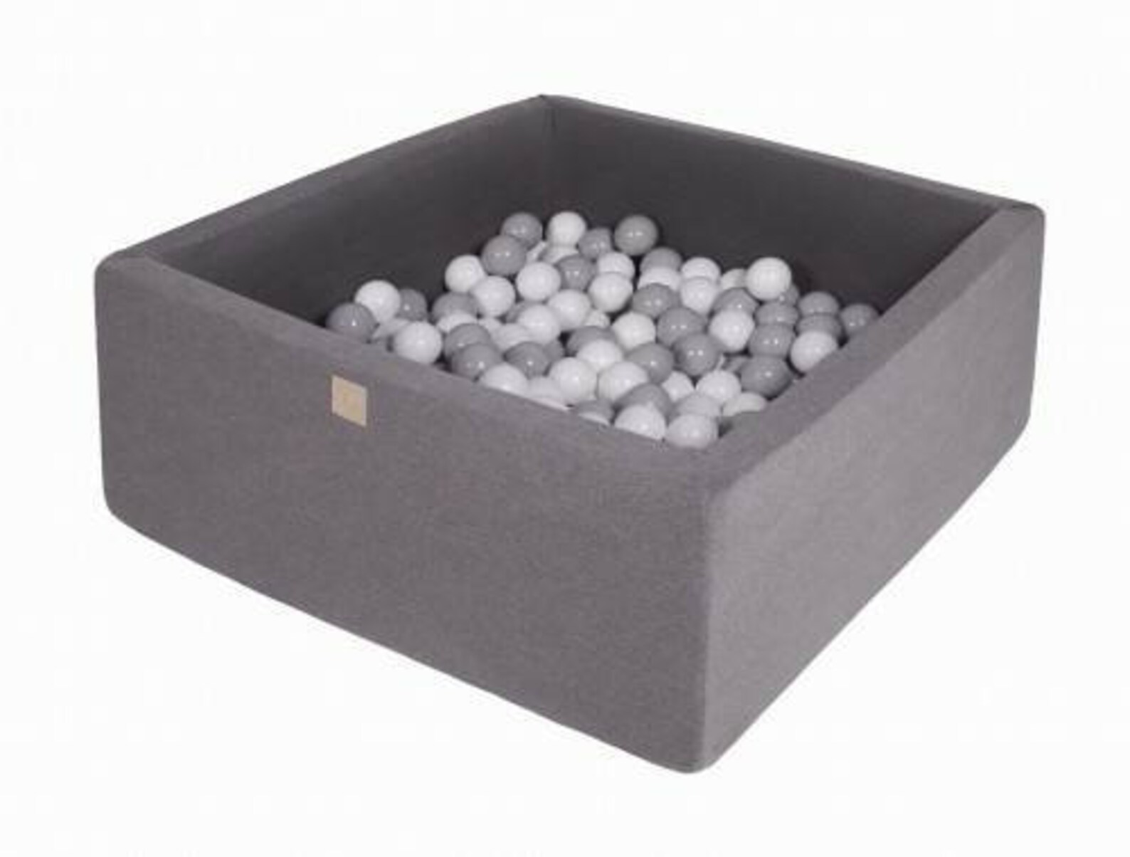 Square Foam Ball Pit Light Grey 300 balls 90 x 90cm Foam Etsy