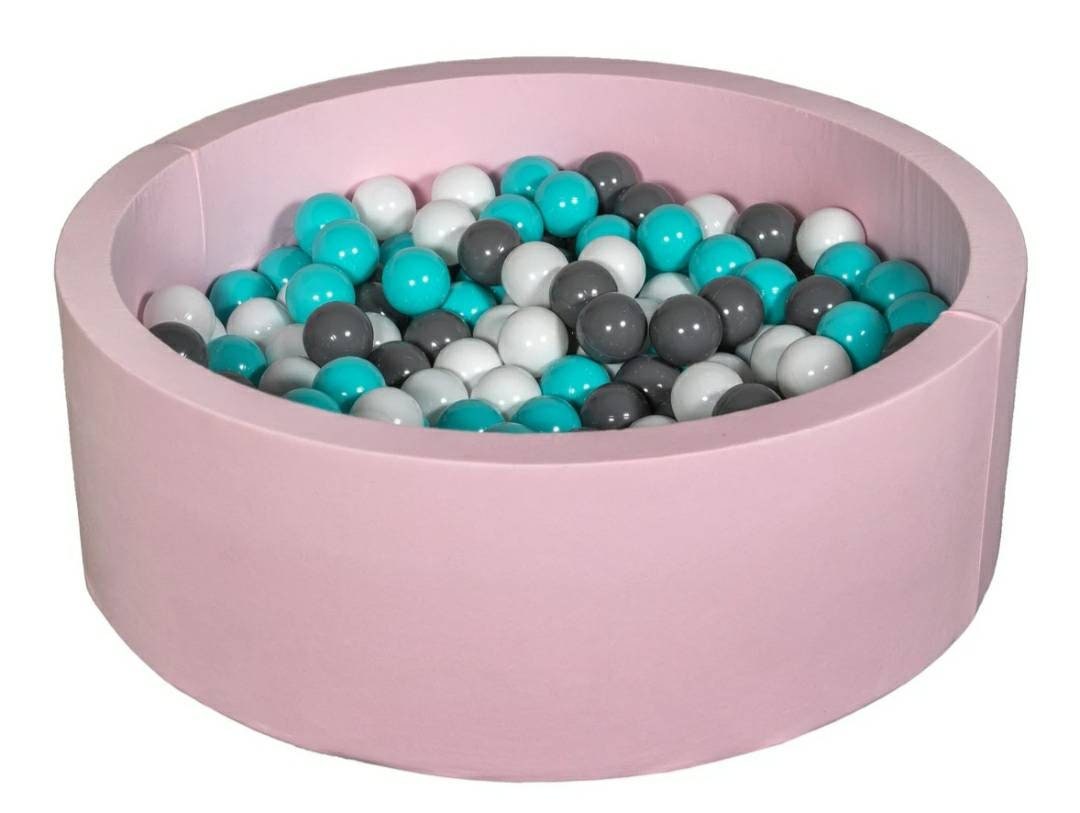 Foam Ball Pit Pink 90 x 30cm With 200 Balls Foam Ball Pit Etsy
