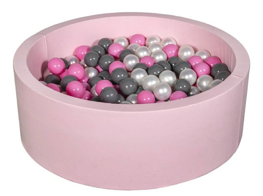 Foam Ball Pit Pink 90 x 30cm With 200 Balls Foam Ball Pit Etsy