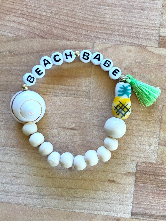etsy letter bracelet