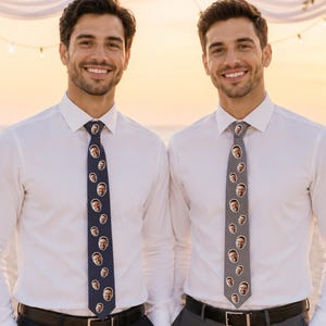 The groom’s preparation, not just the groom’s portrait