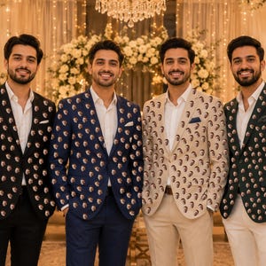 The suit and jacket from every useful angle