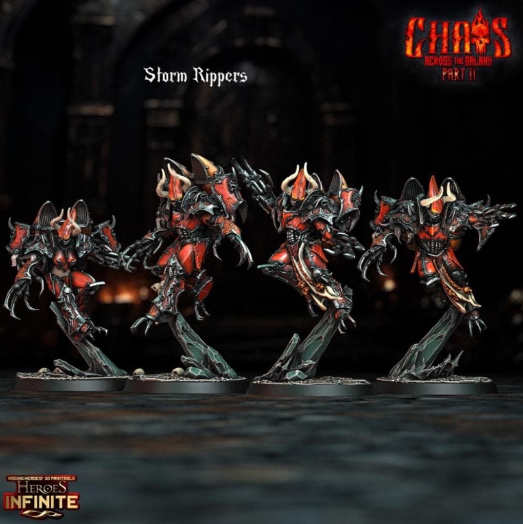 Immaterium God – Night Legion – Prince Démon Ailé – Figurine NEUVE