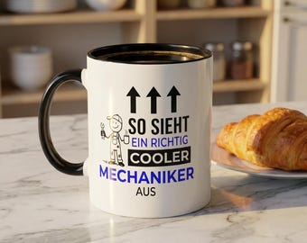 Lustige Mechaniker Tasse, Cooler Mechaniker Geschenk, Geschenk für Mechaniker, Schrauber Tasse, Werkstatt Geschenk Idee