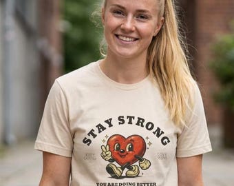 Stay Strong Sweatshirt, Mental Health Pullover, Suicide Awareness, Depression Sweatshirt, Therapy Crewneck, Be Kind To Your Mind