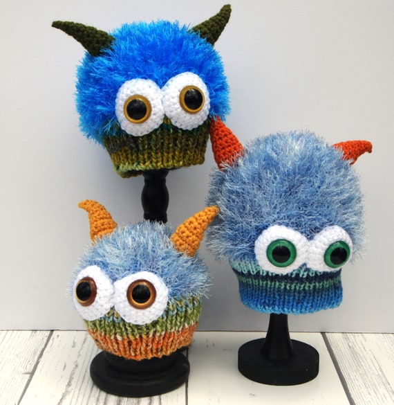 Fuzzy Monster Hat Silly Monster Hat 
