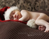 Baby's Santa Hat, Santa Hat, Santa stocking cap, Santa Baby hat