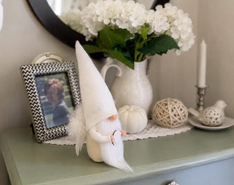 Angel Gnome Memorial Gift | Loss of Loved One Gift | Sympathy Gift | Guardian Angel Decor