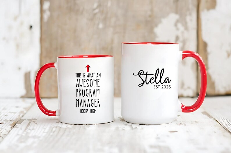 program manager, manager mug gift, program manager mug, pm mug gift, office manager mug, boss coffee mug, leader gift mug, promotion gift mug, boss appreciation, corporate gift mug, program lead mug, manager present, office boss mug