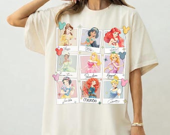 Disney Princess Ear Balloon Shirt, Disney Girls Trip T-shirt, Gifts Idea Disney Tee, Funny Magic Kingdom, Disney Family Trip, Birthday Gift