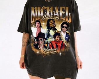 Comfort Colors Michael Jackson Vintage Bootleg 90s Styles Shirt
