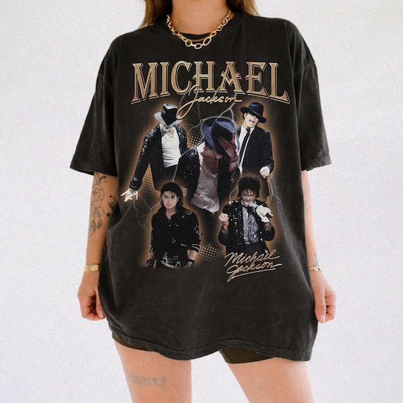 Comfort Colors® Michael Jackson Tee, Michael Jackson Bad World Tour 1987 T-ShirtFan Gift