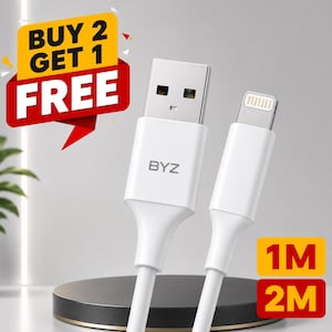 Designed for iPhone Charging Cable USB to Lightning Charger Cord 1M 2M Fast Charge Data Sync for iPhone iPad Buy 2 Get 1 Free