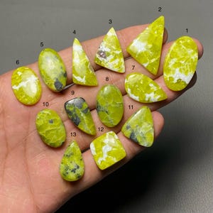 Lizardite Top Grade Quality 100% Natural Lizardite Cabochon Loose Gemstone For Making Jewelry Code CO-506